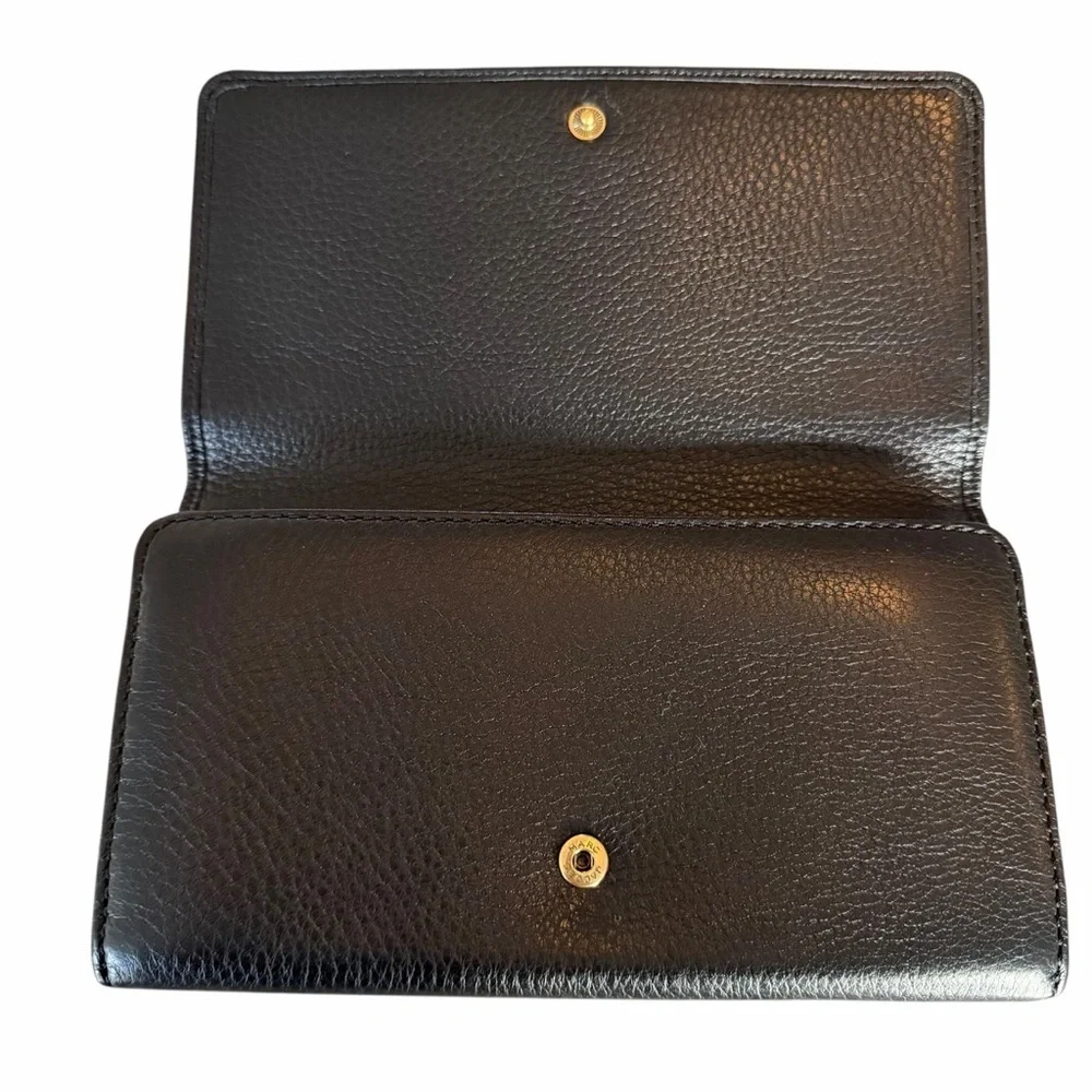 Marc Jacobs Black Leather Wallet